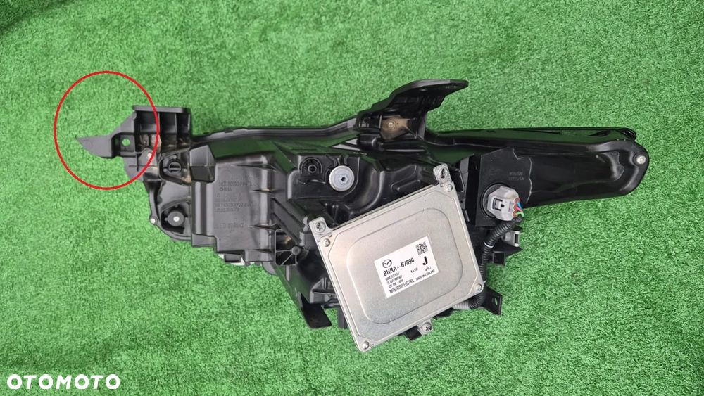 MAZDA 3 2023 2025 Lampa prawa prawy reflektor ORYGINAŁ BHRA67890 BCJH51030 "55" - 7