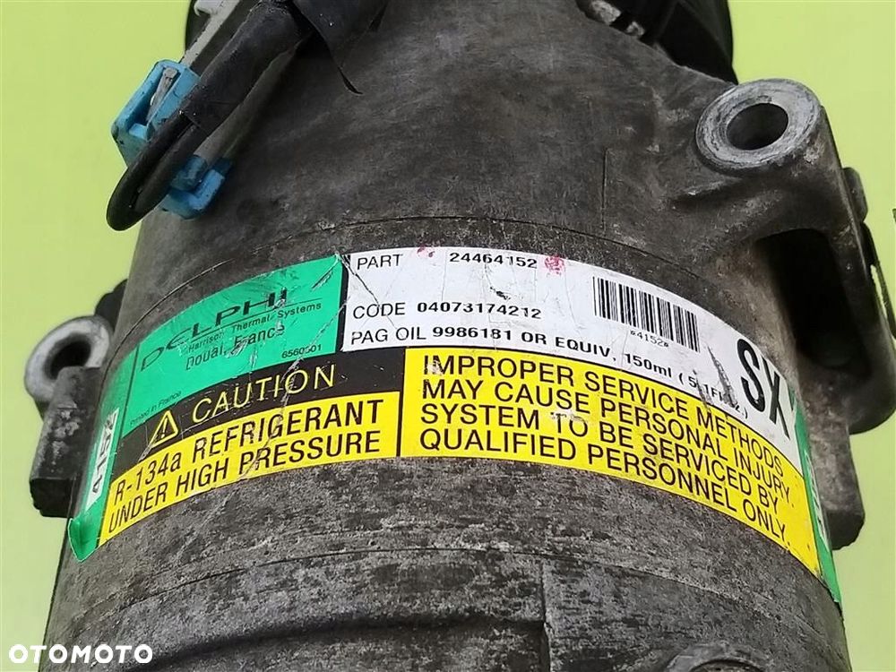 Sprężarka klimatyzacji Opel Zafira A 99-05 2,2 DTI 24464152 - 2