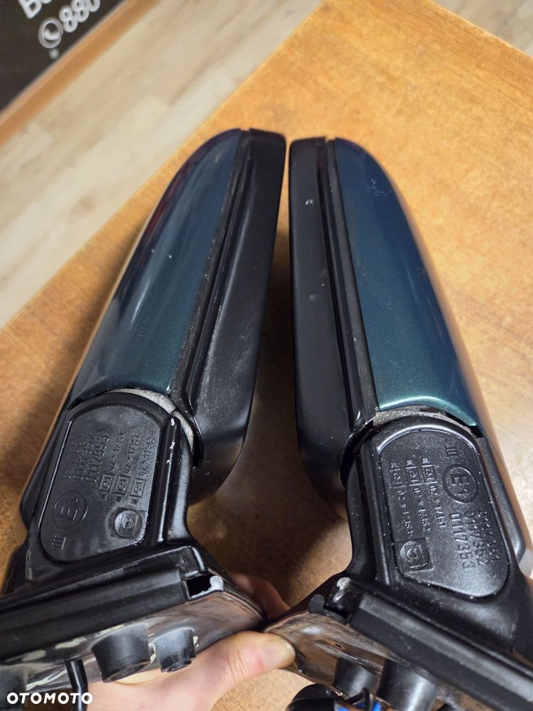 BMW E36 Lusterko Lusterka Prawe Lewe Farngruen Komplet Ładny Stan - 6