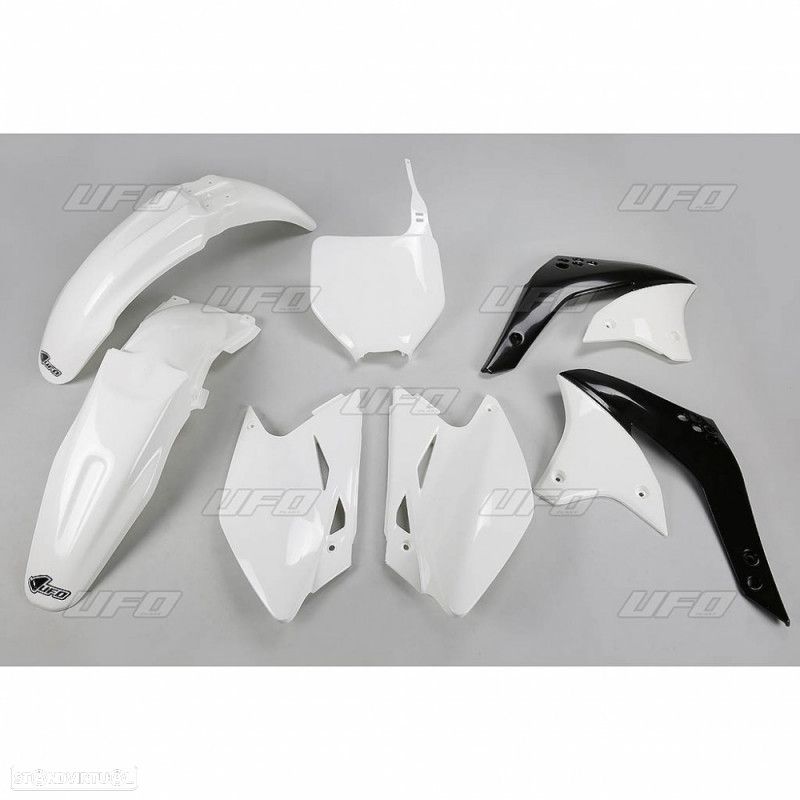 kit plasticos ufo branco kawasaki kx 250 / 450f - 1