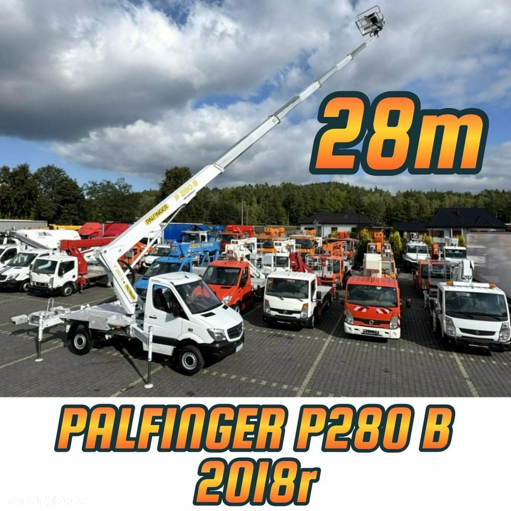 Nissan Zwyżka Podnośnik Koszowy 4X4 CABSTAR MAXITY SPRINTER - 33