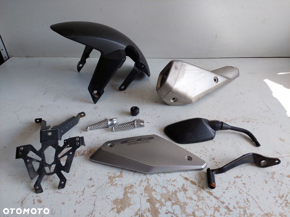 HONDA CB650R CB 650 R owiewka błotnik podnóżek lusterko tłumik - 1