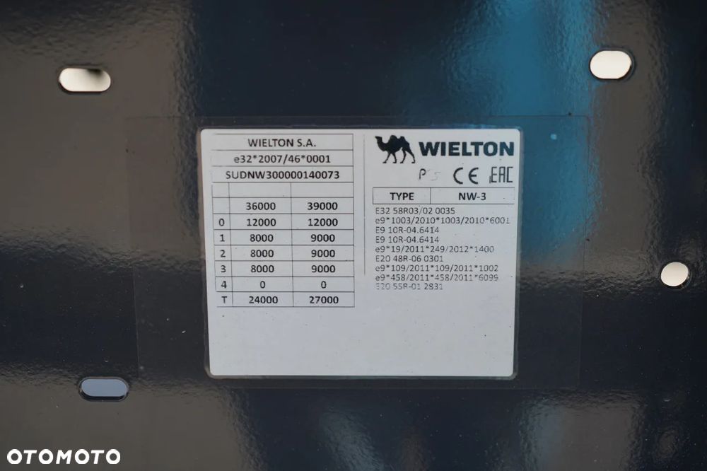 Wielton WYWROTKA 55 m3 / 2023 / MAŁO UŻYWANA / 80 TYS. KM - 21