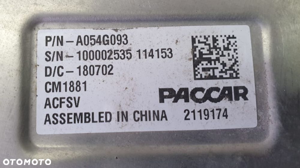 EAS STEROWNIK MODUŁ EAS ADBLUE DAF XF LIFT 2119174 A054G093 - 4