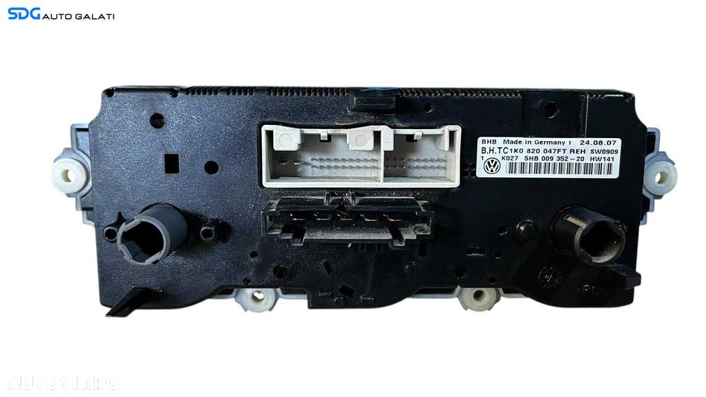 Panou Modul Unitate Comanda AC Aer Conditionat Clima Climatic Volkswagen Tiguan 2007 - 2013 Cod 1K0820047FT 5HB009352 [LC0583] - 5