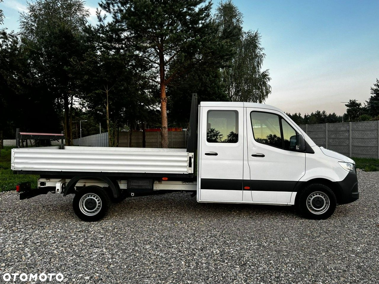 Mercedes-Benz Sprinter 316 CDI automat MAX burtowy skrzynia Doka brygadiera 6-cio miejscowy z Niemiec 3,4m paka 2020 model - 4