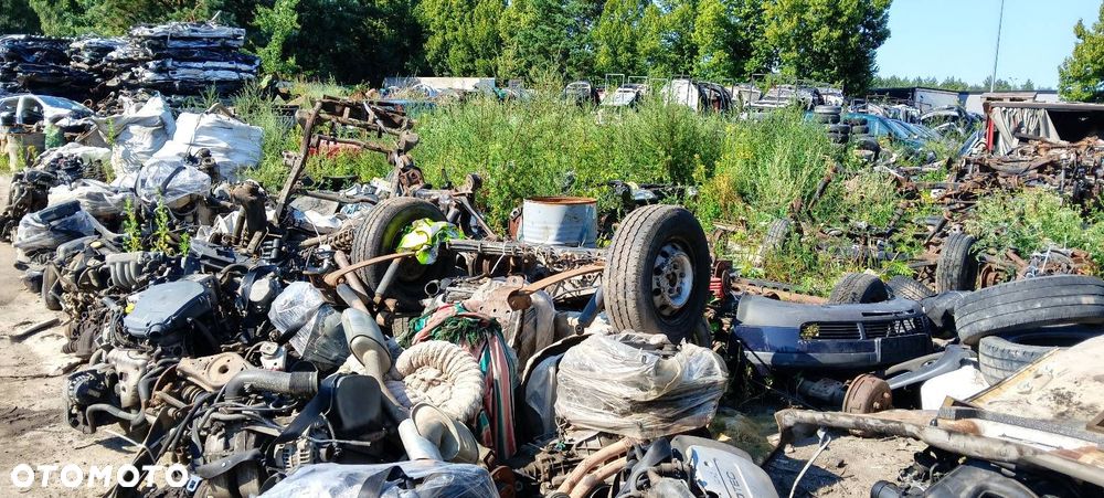 OŚ BELKA ZAWIESZENIA TYŁ + RESORY + KOŁA NA PRZYCZEPKĘ PEUGEOT BOXER I - 13