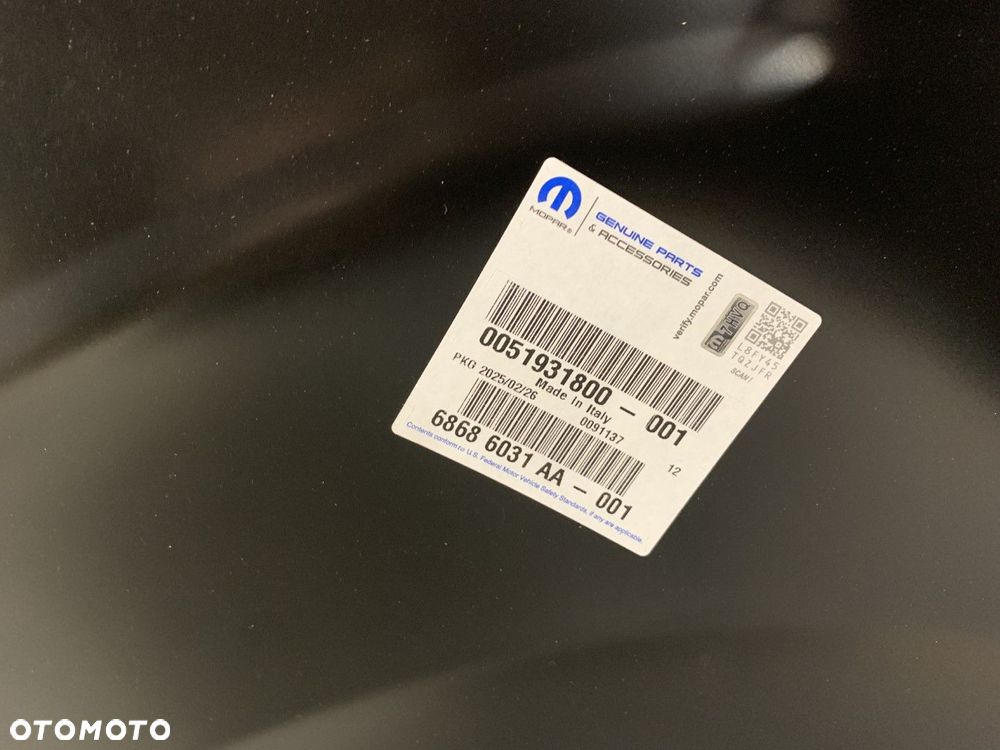 NOWY ORYGINALNY BŁOTNIK PRAWY PRZEDNI FIAT PANDA III 3 12-25 PRAWA PRZÓD 51931800 - 10