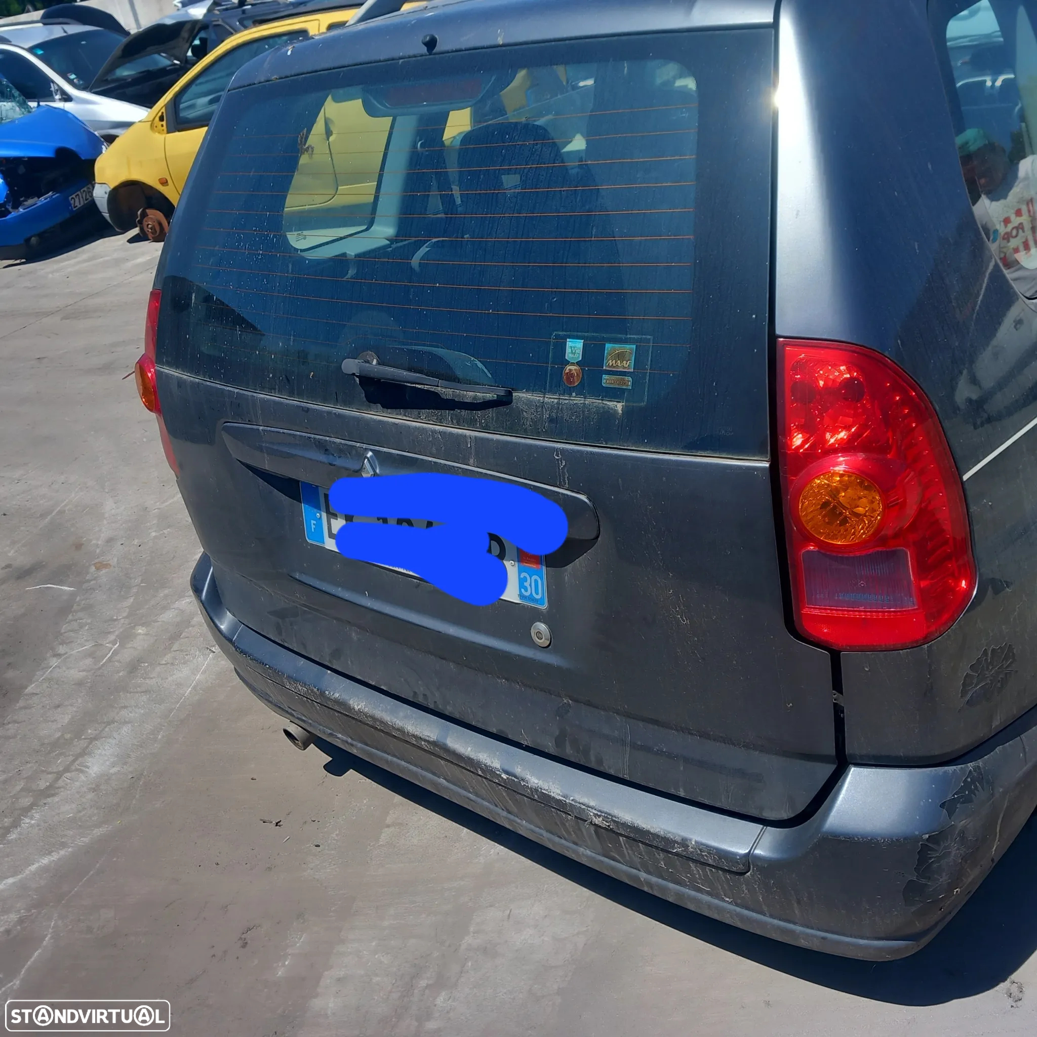 Mala para choques e farolins mitsubishi space star ano 2004 - 2