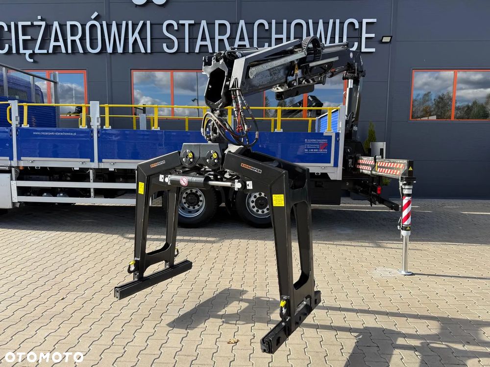 MAN TGM TGL TGS 26.360 skrzynia z żurawiem // HMF 1420 K2 dzwig kran crane - 16