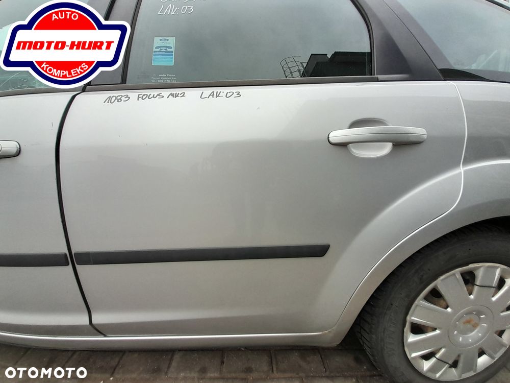 DRZWI LEWE TYLNE LEWY TYŁ FORD FOCUS MK2 KOLOR: 03 - 1