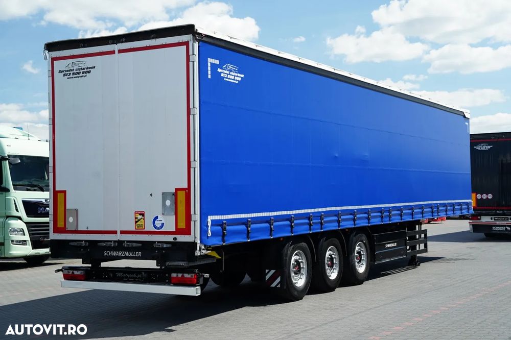 Schwarzmuller / CORTINĂ / STANDARD / PALEȚI / AXE SAF / - 6
