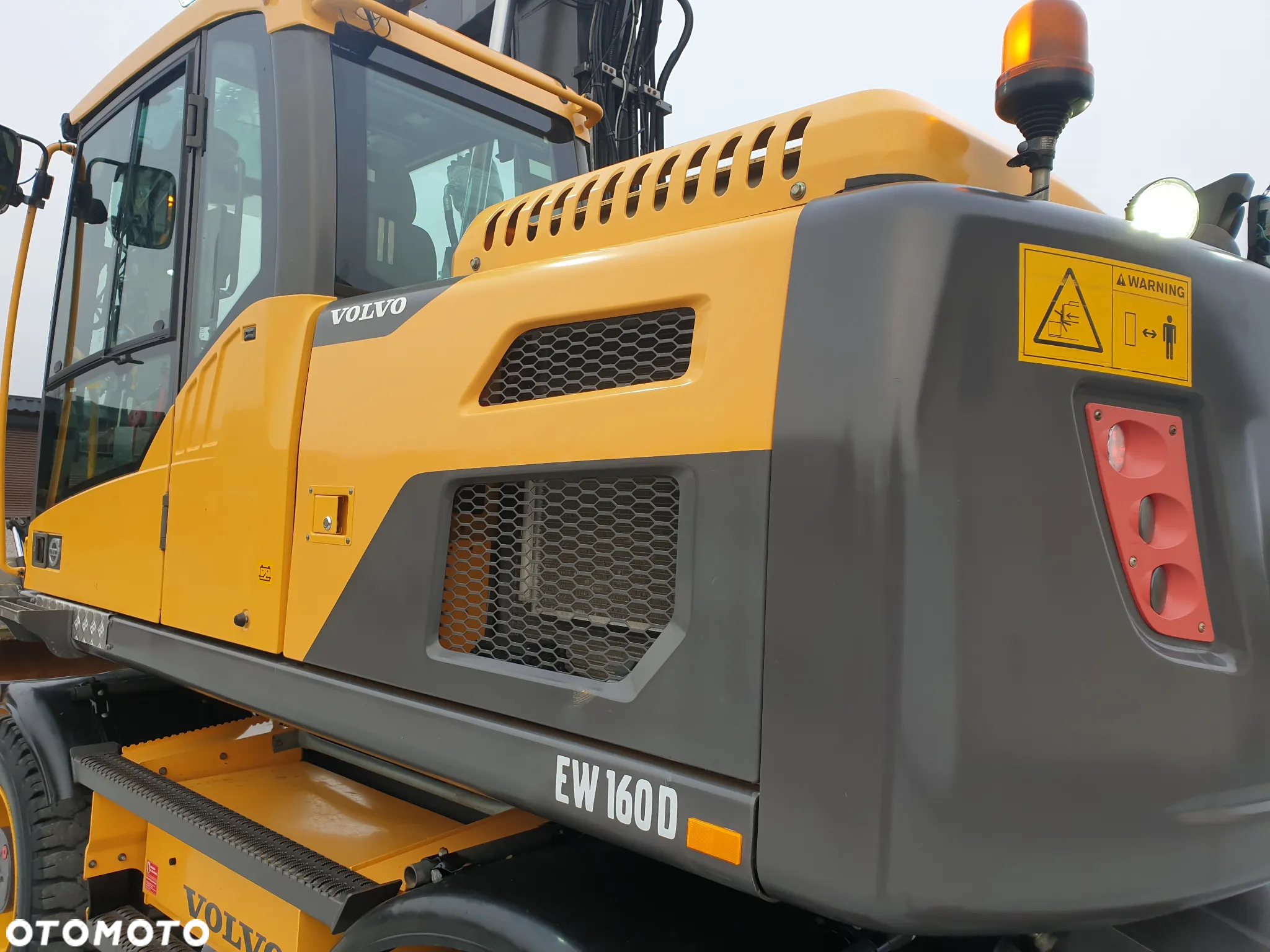Volvo EW 160D ROTOTILT ZE SZCZYPCAMI SPROWADZONA PIĘKNY STAN - 21