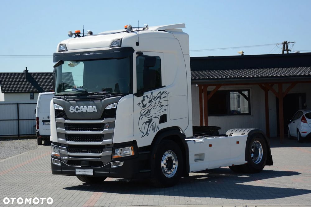 Scania R500 / 2018r / Bez EGR / Hydraulika / Na poduszkach / Nowe opony - 3