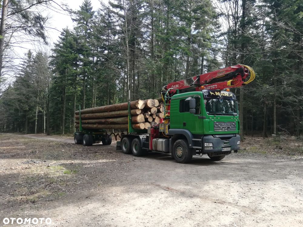 MAN TGA 26.480 6x4 do dłużycy, drewna, lasu - 19