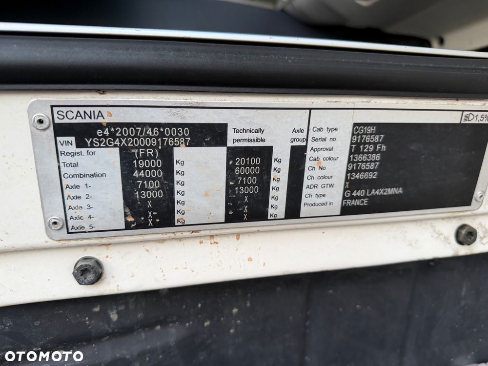 Scania G 440/euro 5/ad blue/PDE/hydraulika/ - 22