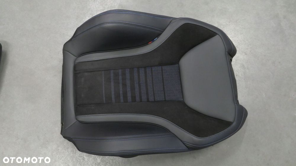bmw g22 g42 poszycie oparcia fotela prawy m-pakiet alcantara 9500432 - 1
