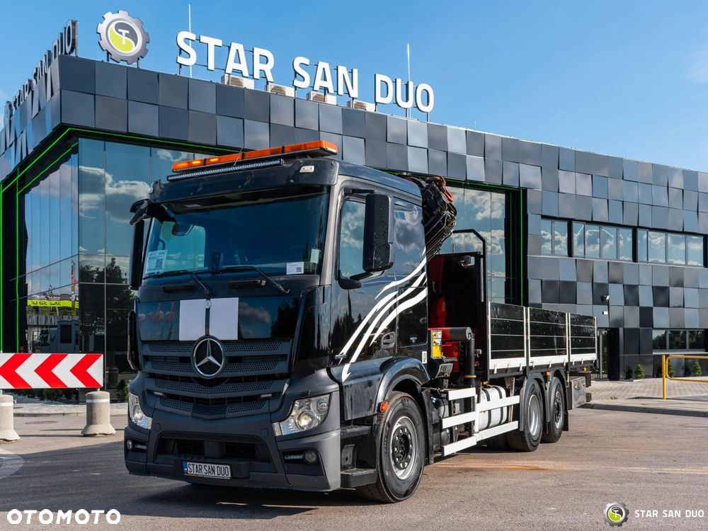 Mercedes-Benz ACTROS 2542 6x2 PALFINGER PK 26002 EH hds Żuraw Crane Kran - 8