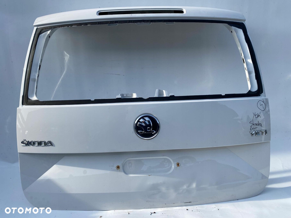 KLAPA TYŁ TYLNA POKRYWA BAGAZNIKA SKODA YETI LIFT