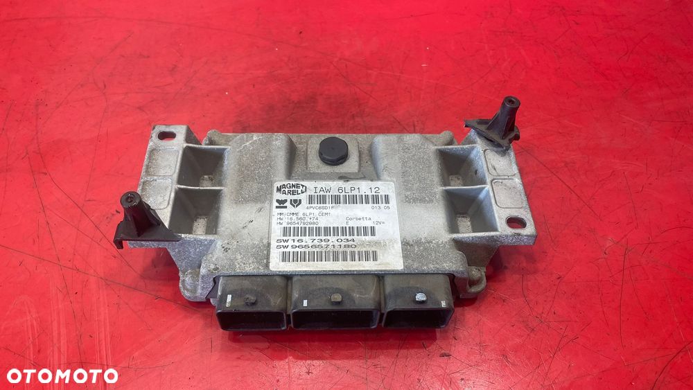 KOMPUTER STEROWNIK SILNIKA PEUGEOT 9657009280 - 1