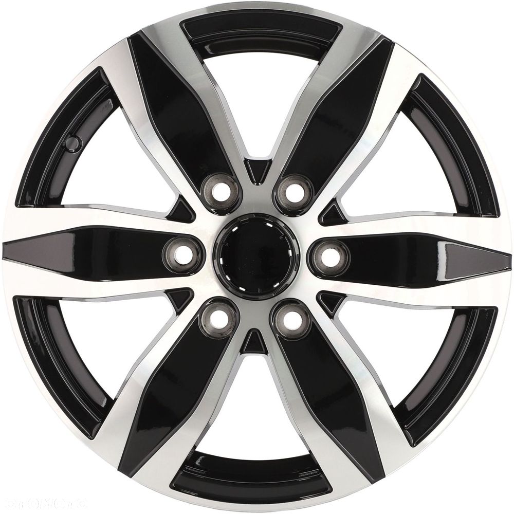 4x Felgi 16 6x130 m.in. do MERCEDES Sprinter W906 W907 W910 Wzmacniane 1200kg - YF6153 - 6