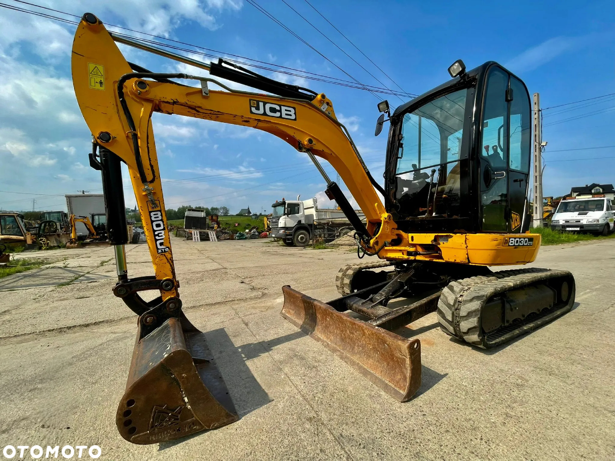 JCB 8030 ZTS* MINIKOPARKA JCB 8030 ZTS* LEASING* ZAMIANA* SKUP* - 2