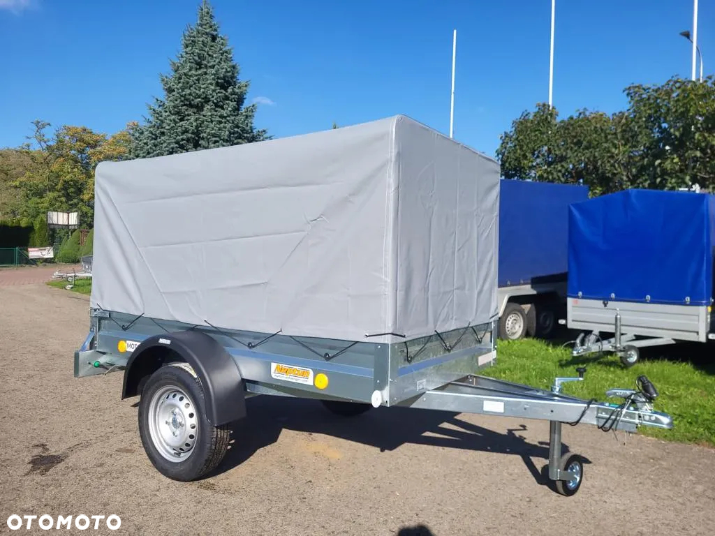 Neptun Przyczepa Neptun N7-202 202x114x30 ze stelażem i plandeką 80 cm 1 oś - 16