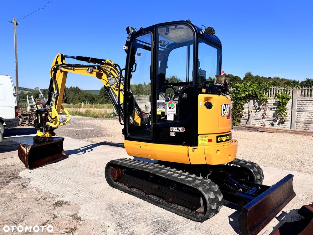 Caterpillar Cat 302.7D CR | 2021 | 1300 MTH | ENGCON ROTOTILT | BOGATE WYPOSAŻENIE | Oryginał 100% - 19