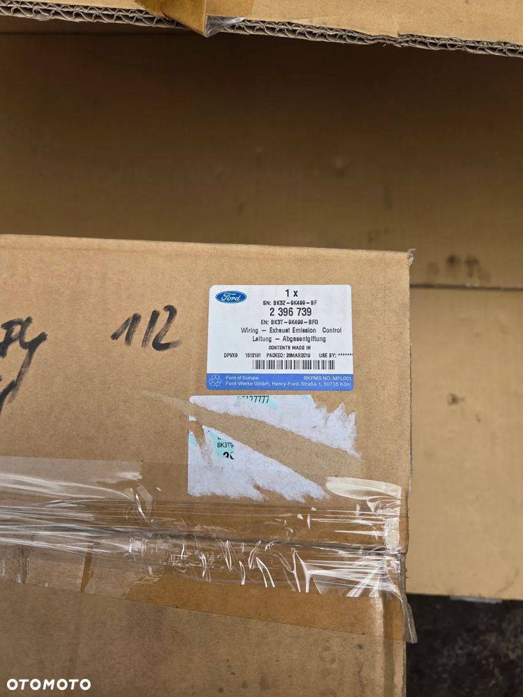 instalacja wiązka Ford Transit MK-8 Custom BK3T-9K499-BFG 2396739 BK3Z-9K499-BF skrzynka bezpieczników BSI Exhaust Emission control - 10