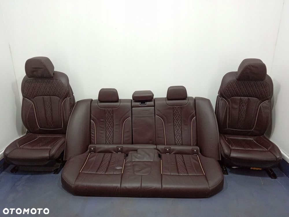 BMW 5 G30 FOTELE KANAPA KOMFORT KOMPLET EXCLUSIVE NAPPA LZNI - 2