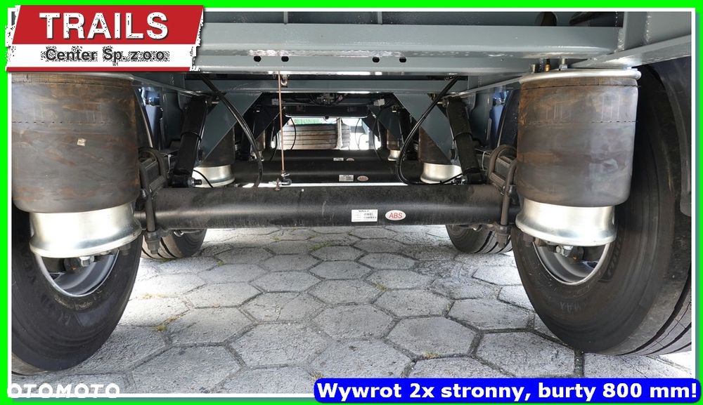 Inny 25m³ obj. wywrot boczny, podłoga gr. 5,0 mm HARDOX 450 !!! - 34