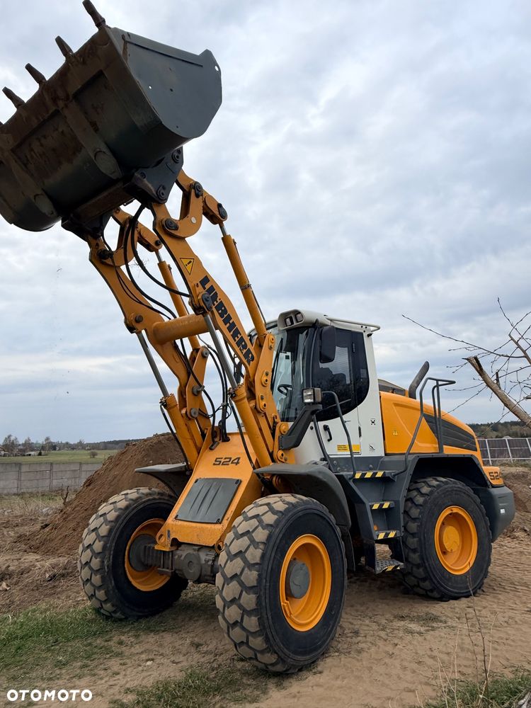 Liebherr Ładowarka Liebherr L524 KLIMA łyżka2,5m3+widły bezAdblue i Dpf szybkozłącze hydr. Cat Caterpillar 924K  924H  930K Volvo L60H / L70H Komatsu WA200-8 WA270-8JCB 426 427 - 2
