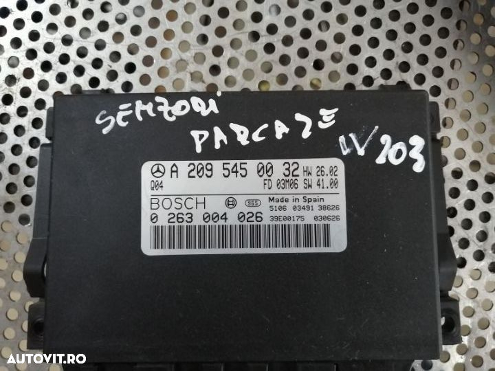 Modul Calculator Senzori Parcare Mercedes C Class W203 Modul Calculator Senzori Parcare Mercedes C - 4