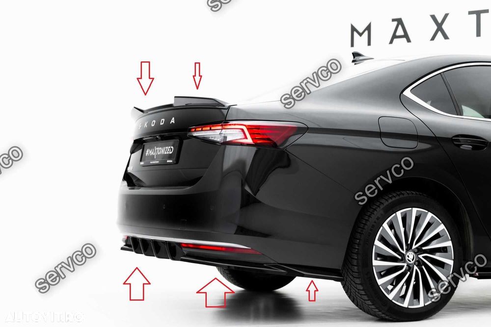 Pachet Body kit tuning Skoda Superb Sedan Mk4 2024- v3 Maxton Design - 5