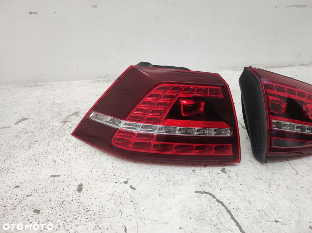 lampa lampy prawa lewa tył led golf vii 7 1.4 tsi r line hb - 2