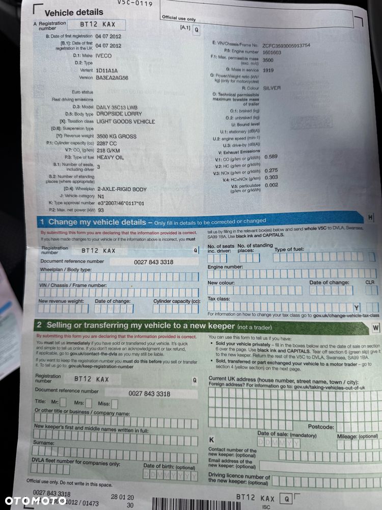 Iveco Daily 35C13 Bliźniak  Rama - 14