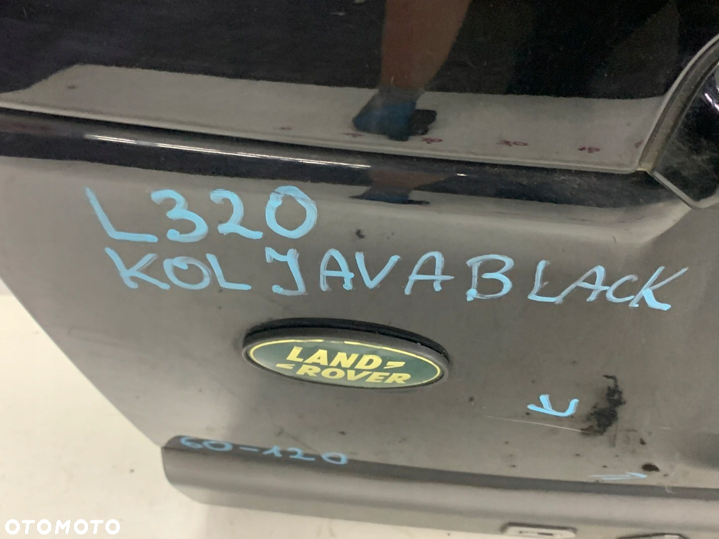 KLAPA BAGAŻNIKA TYŁ TYLNA RANGE ROVER SPORT I L320 KOL. JAVABLACK 05-13 - 7