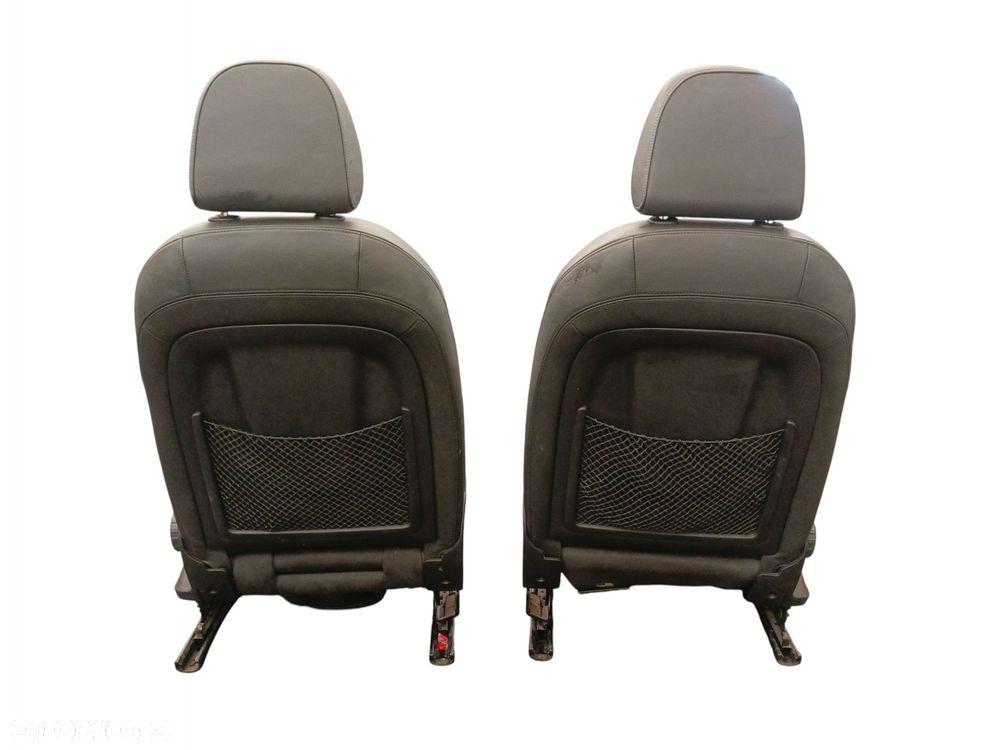 FOTELE KANAPA KOMPLET AUDI Q3 I 8U (2011-2014) PÓŁSKÓRA S-LINE UK - 5