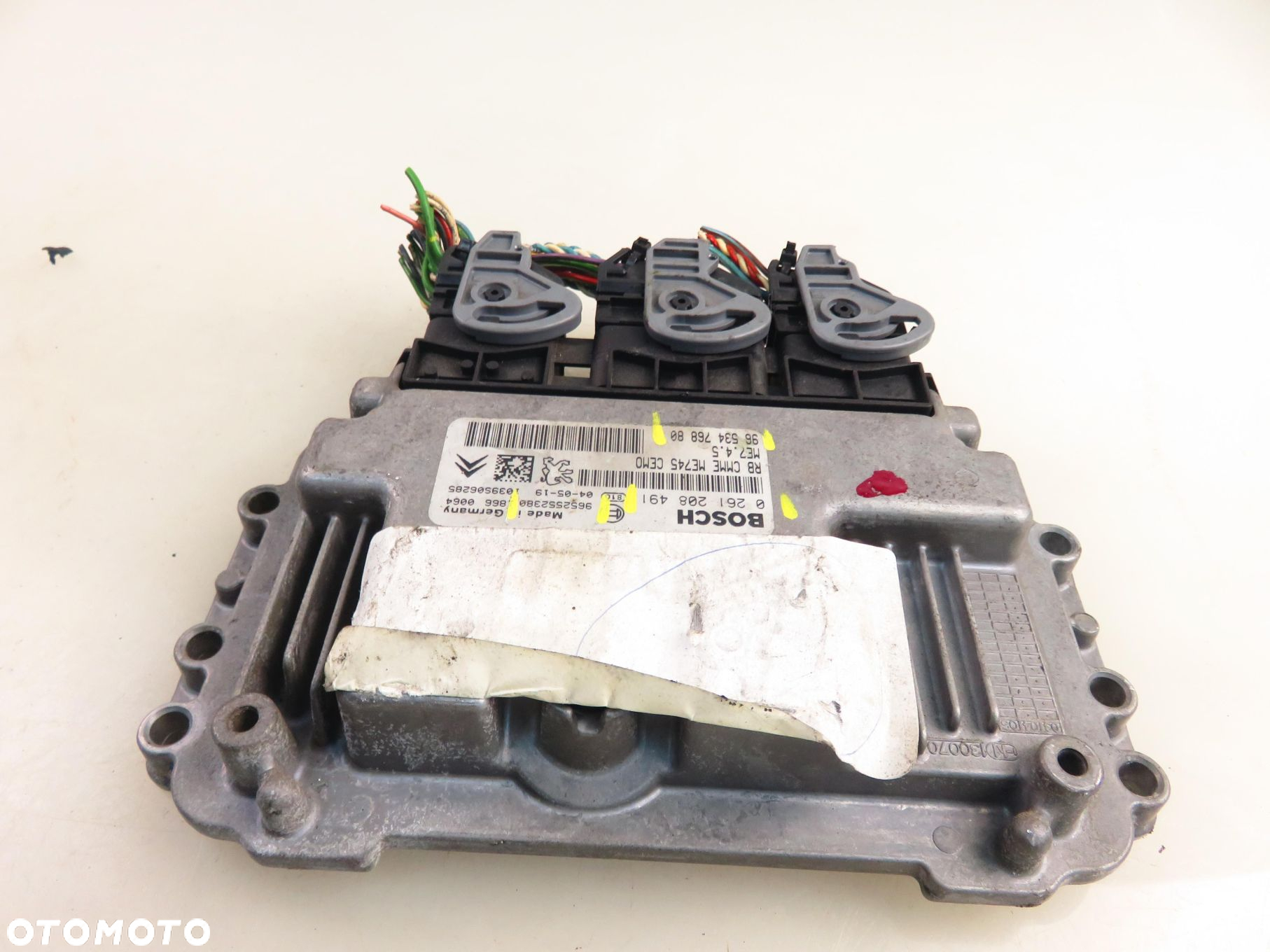 STEROWNIK CITROEN C4 I 1.6 16V  9653476880 9652552380 0261208491 - 12