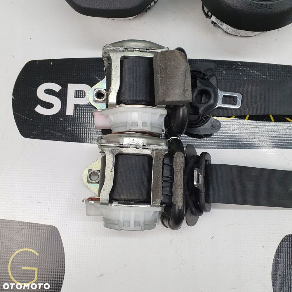 VW POLO 2G0 DESKA ROZDZIELCZA KONSOLA KOKPIT PULPIT PODUSZKI AIRBAG AIR BAG PASY KIT SET - 9