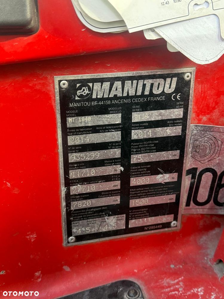 Manitou MT 1840 - 8