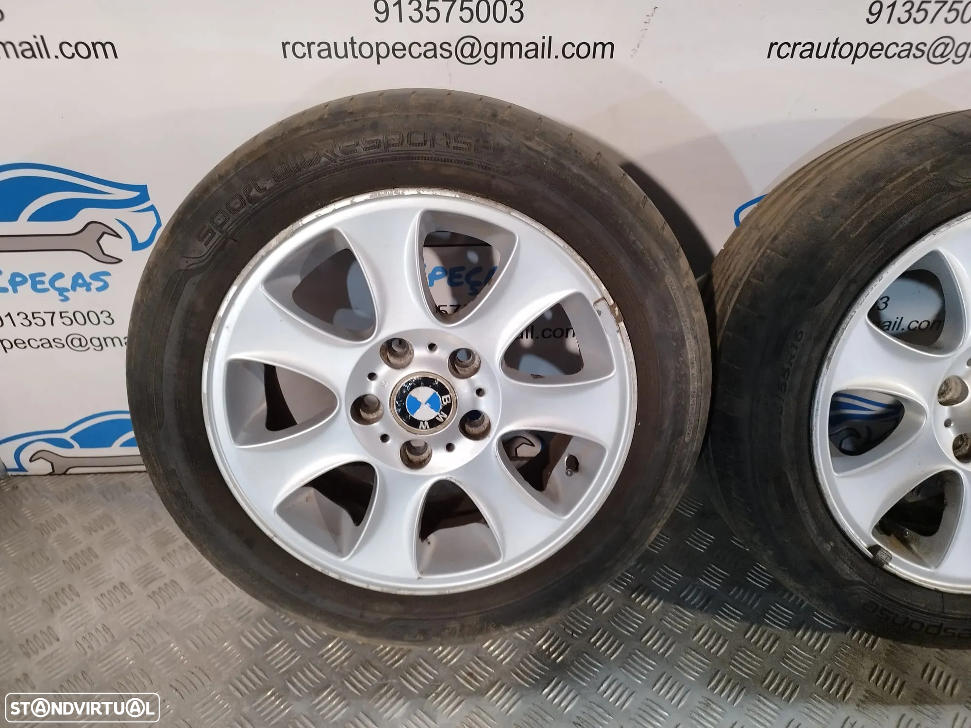 Conjunto Jantes 16 Originais BMW Ronal 7J ET44 5X120 6769402 - 4