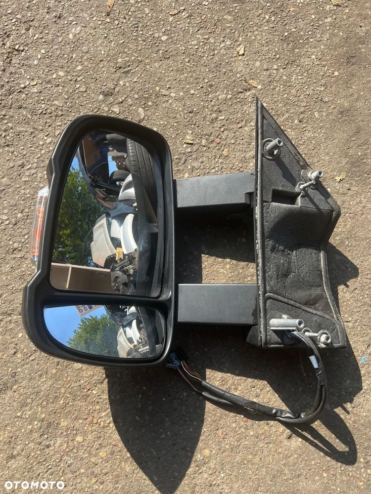 Długie LEWE Lusterko Elektryczne 10 pin Fiat Ducato Jumper Boxer 2014-2025