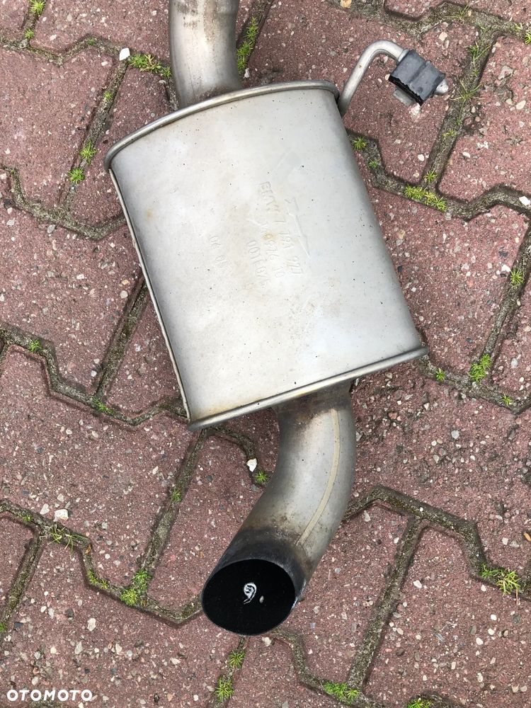 TŁUMIK ŚRODKOWY KOŃCOWY WYDECH BMW E87 E81 2.0D - 2