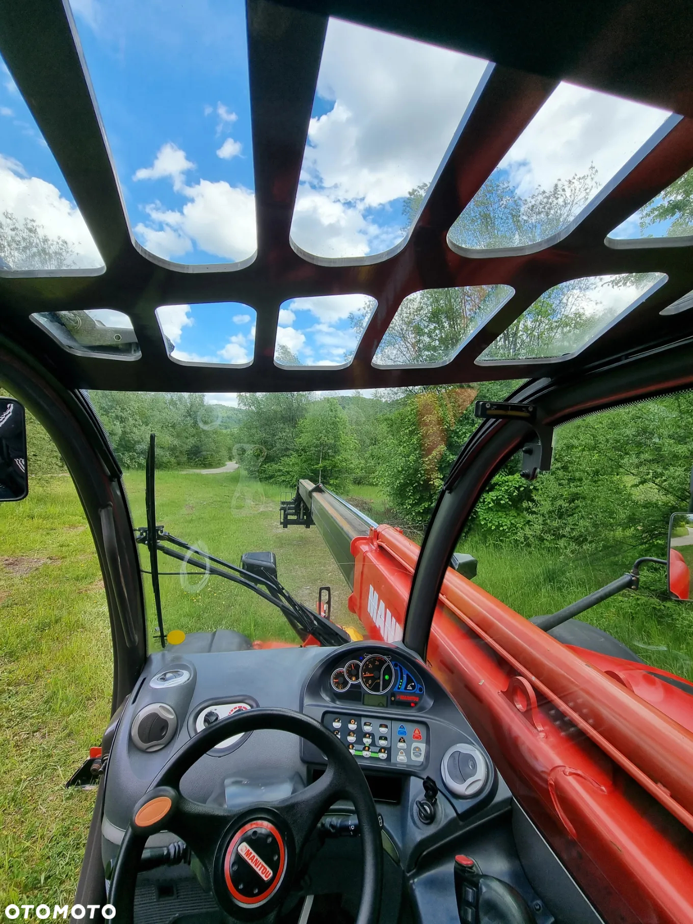 Manitou Ładowarka teleskopowa MT1440 JakNowa 2015r z Norwegii niski przebieg 3100 mtg Oryginał 14 metrów PERKINS SILNIK - 36