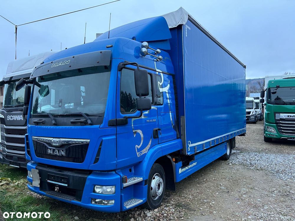 MAN TGL 12.250 cena za ZESTAW TANDEM UNIKAT przebieg z Niemiec MANUAL HAK / EURO 6 / przyczepa zestaw jumbo / opony 80% - 3