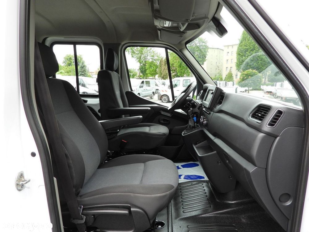 Renault MASTER WYWROTKA PODWÓJNA KABINA DOKA 6 MIEJSC TEMPOMAT NAWIGACJA LEDY KLIMATYZACJA  145KM - 34