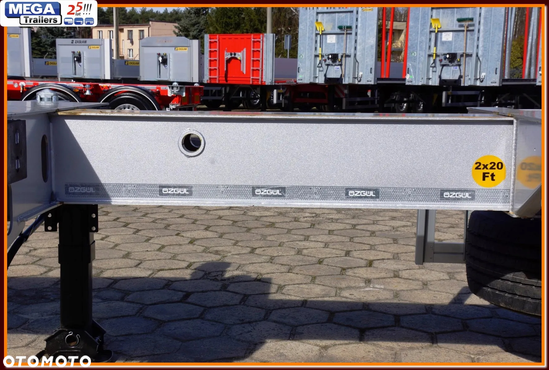 Inny Podwozie ROZSUWANE do 45 Ft-HC NOWY Model z ADR EX3 ! - 14