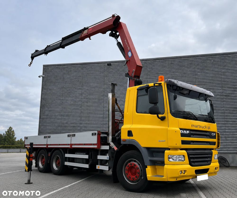 DAF FAN CF75 skrzynia, plandeka z HDS HMF wynajem, sprzedaż, gwarancja, serwis