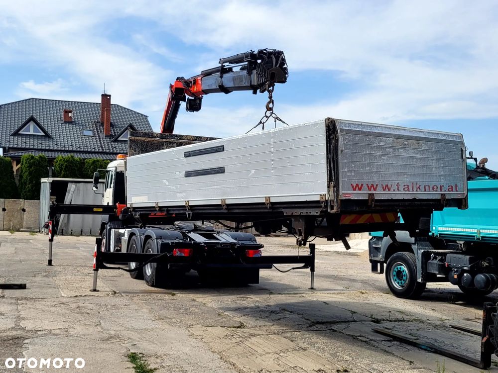 MAN TGA 33.480 6x4 Palfinger PK29002 Ciągnik + Kiper - 27